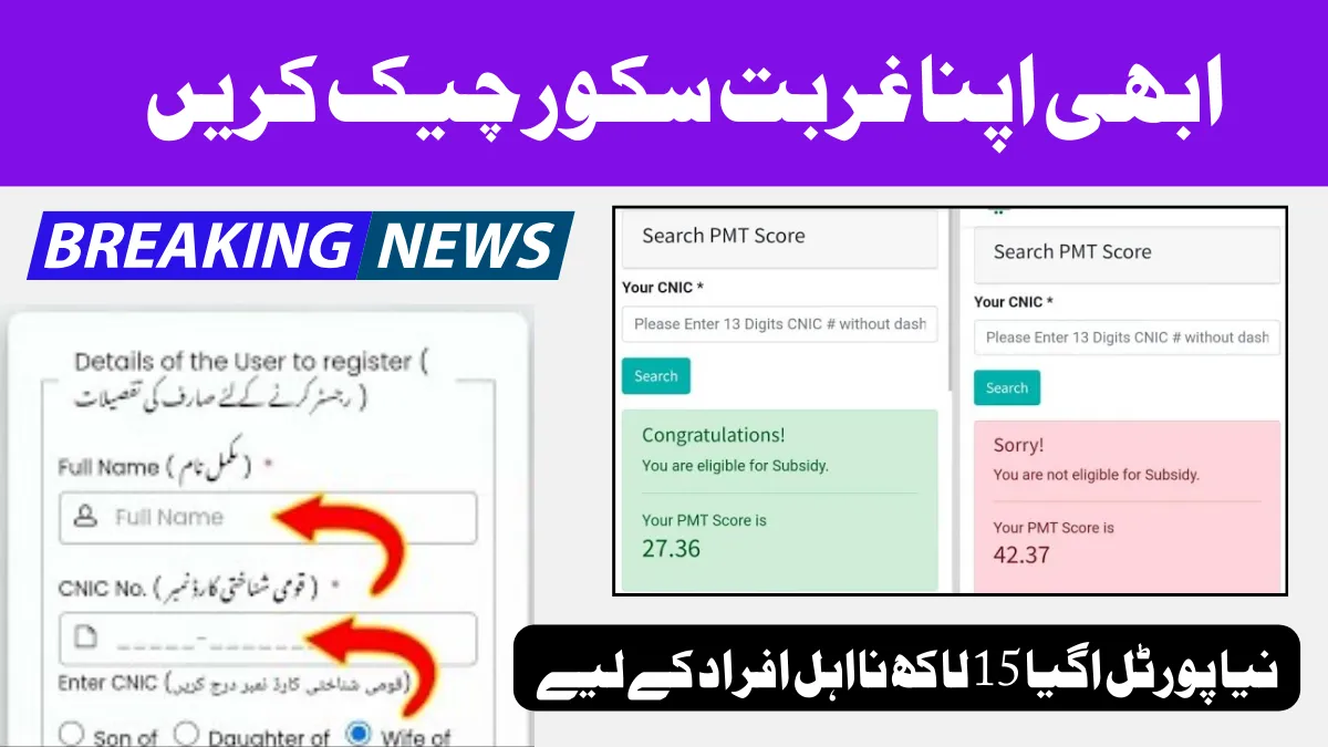 How to Check PMT Score for BISP 8171 Program – Easy Guide (8171)