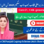 Good News Free CM Punjab Laptop Scheme 2025