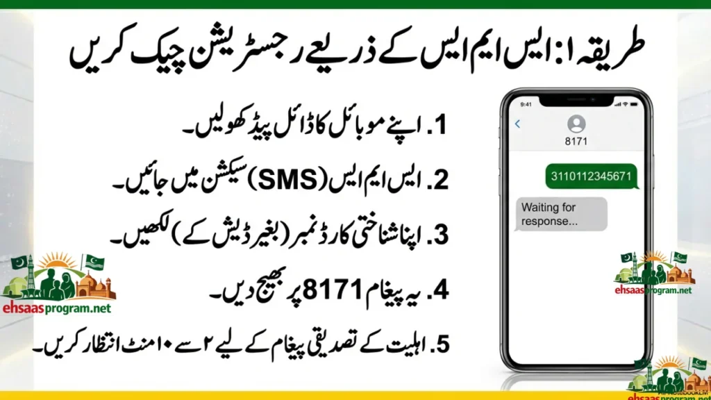 BISP 8171 Ehsaas Registrations Open Check Status Now by CNIC
