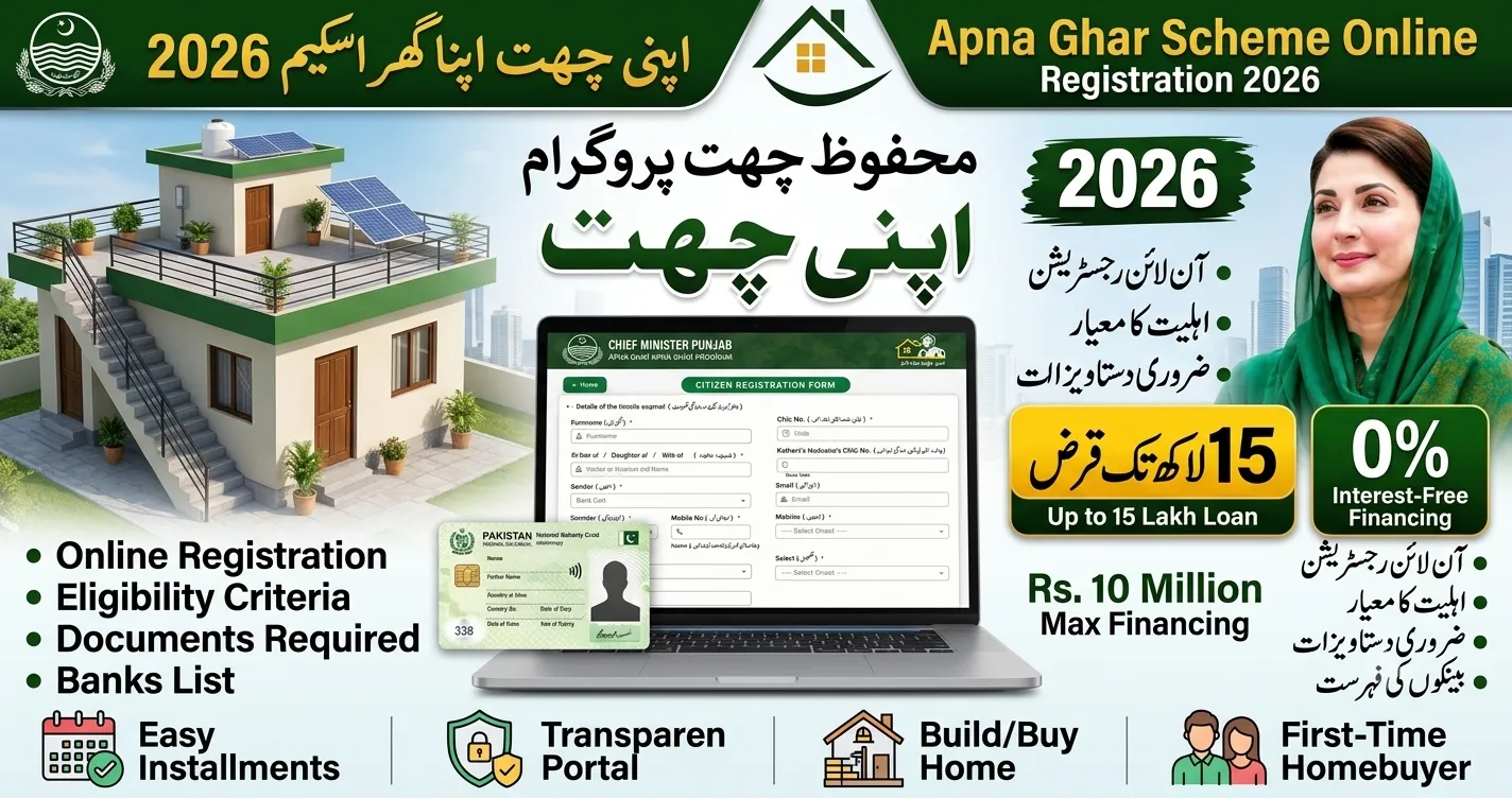 Apna Ghar Scheme Online Registration 2026 – Complete Apply Process, Eligibility & Required Documents